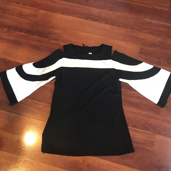Tops - Black and royal blue dress shirts
